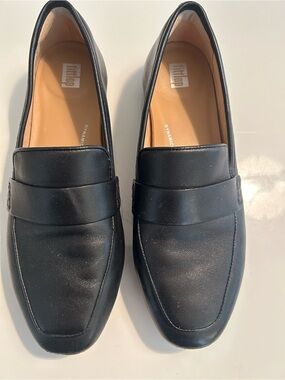 FitFlop Delicato Black Loafers